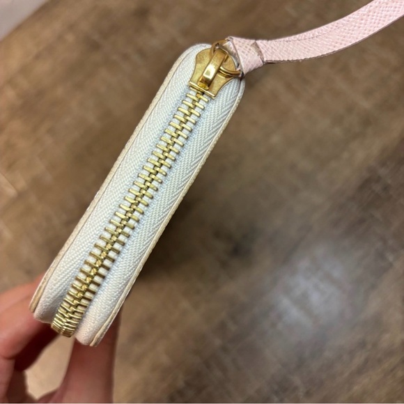 Louis Vuitton Clemence Damier Azur Wallet (Rose Ballerine Pink Interior) - Picture 6 of 8